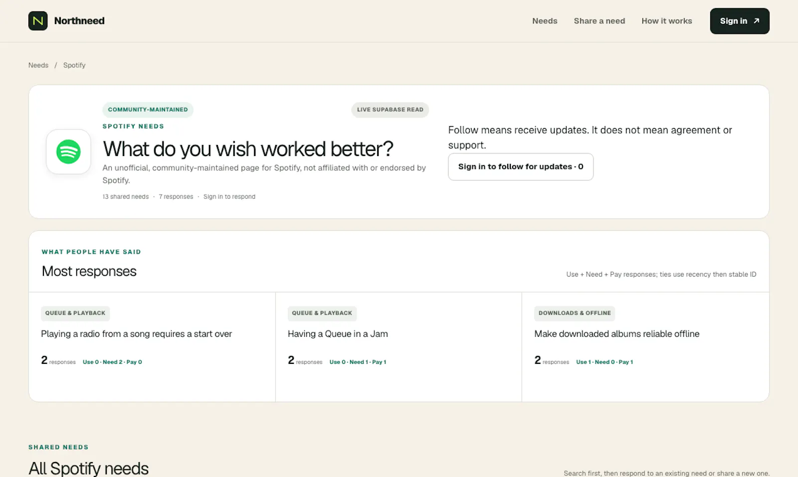 Northneed screenshot 1