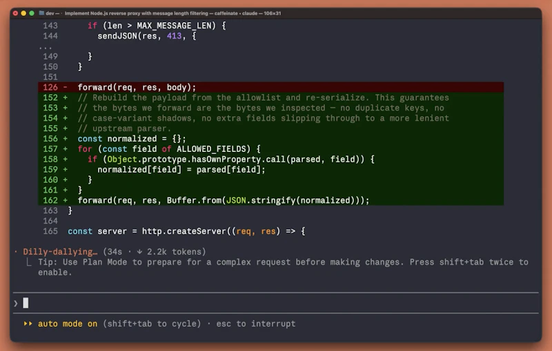 Claude Code Security Guidance screenshot 5