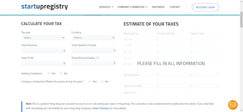 Hong Kong Tax Calculator - Startupr gallery image