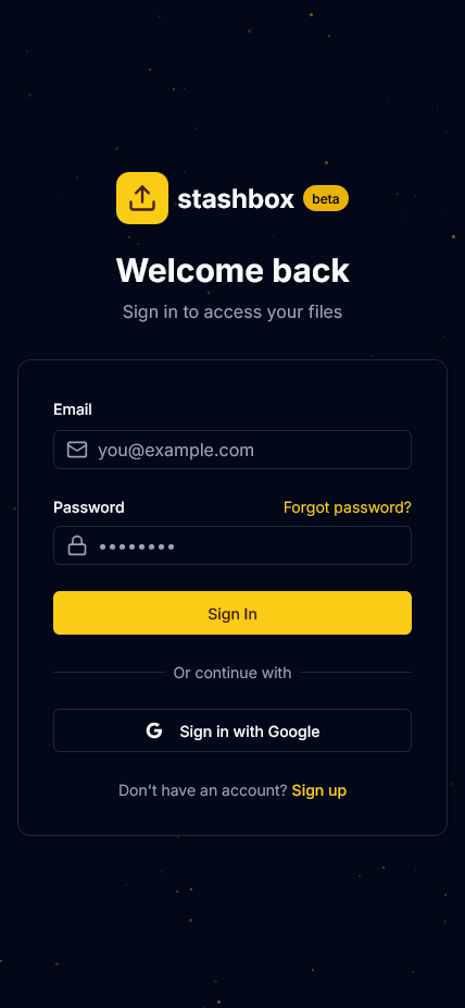 stashbox gallery image