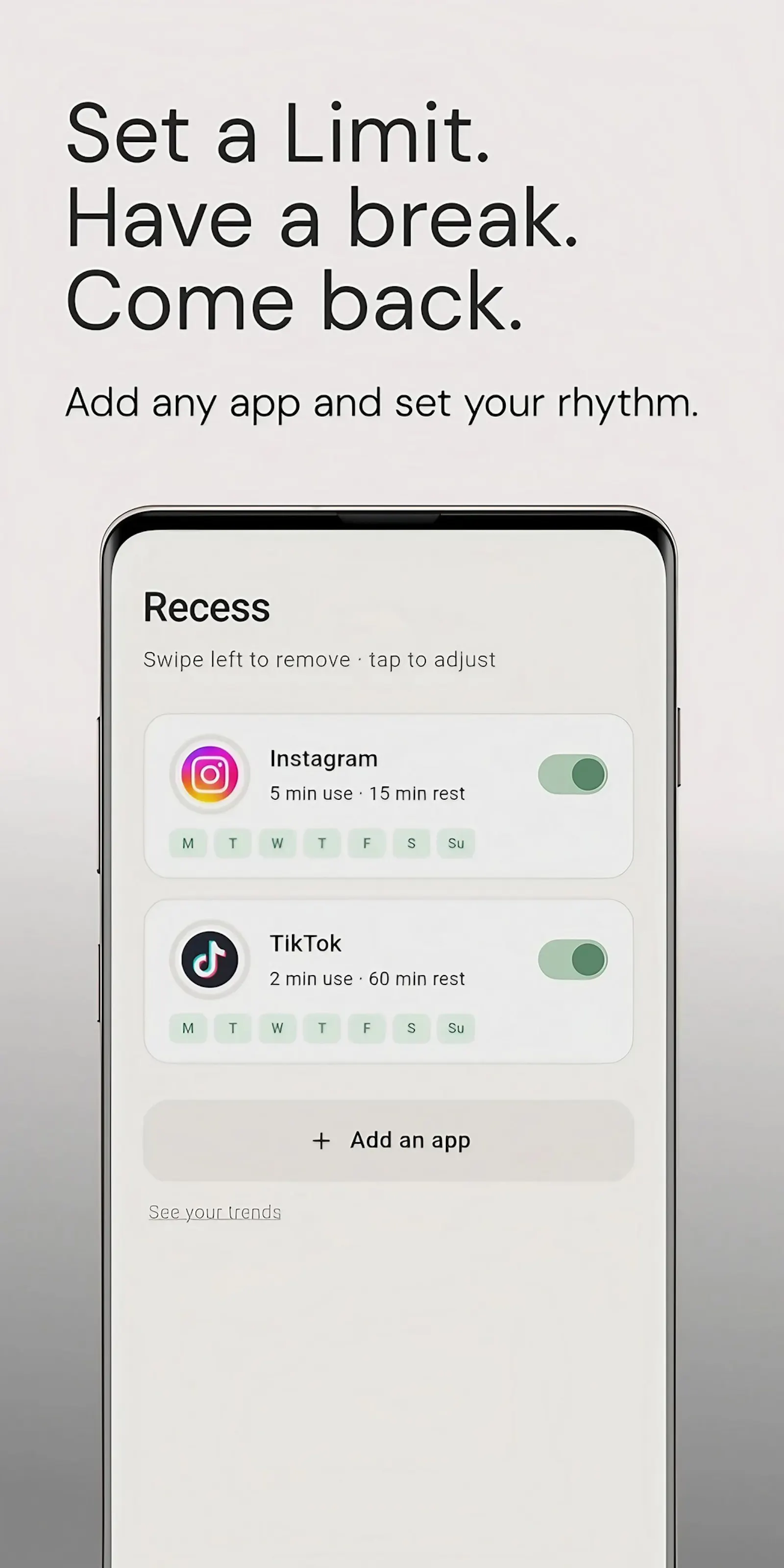 RECESS - Stop Doomscrolling screenshot 1