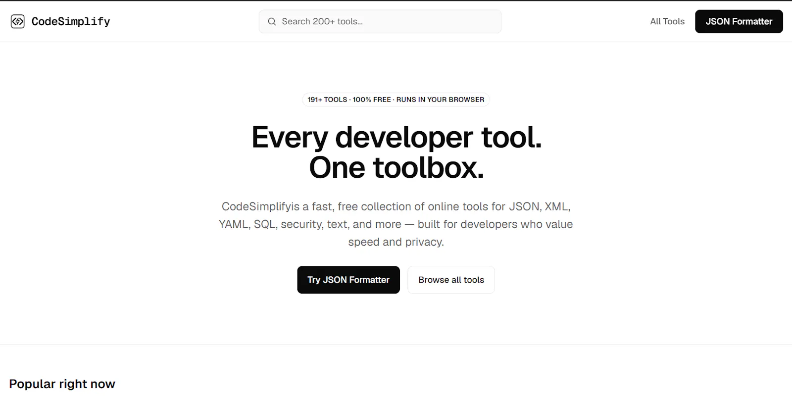 CodeSimplify screenshot 2