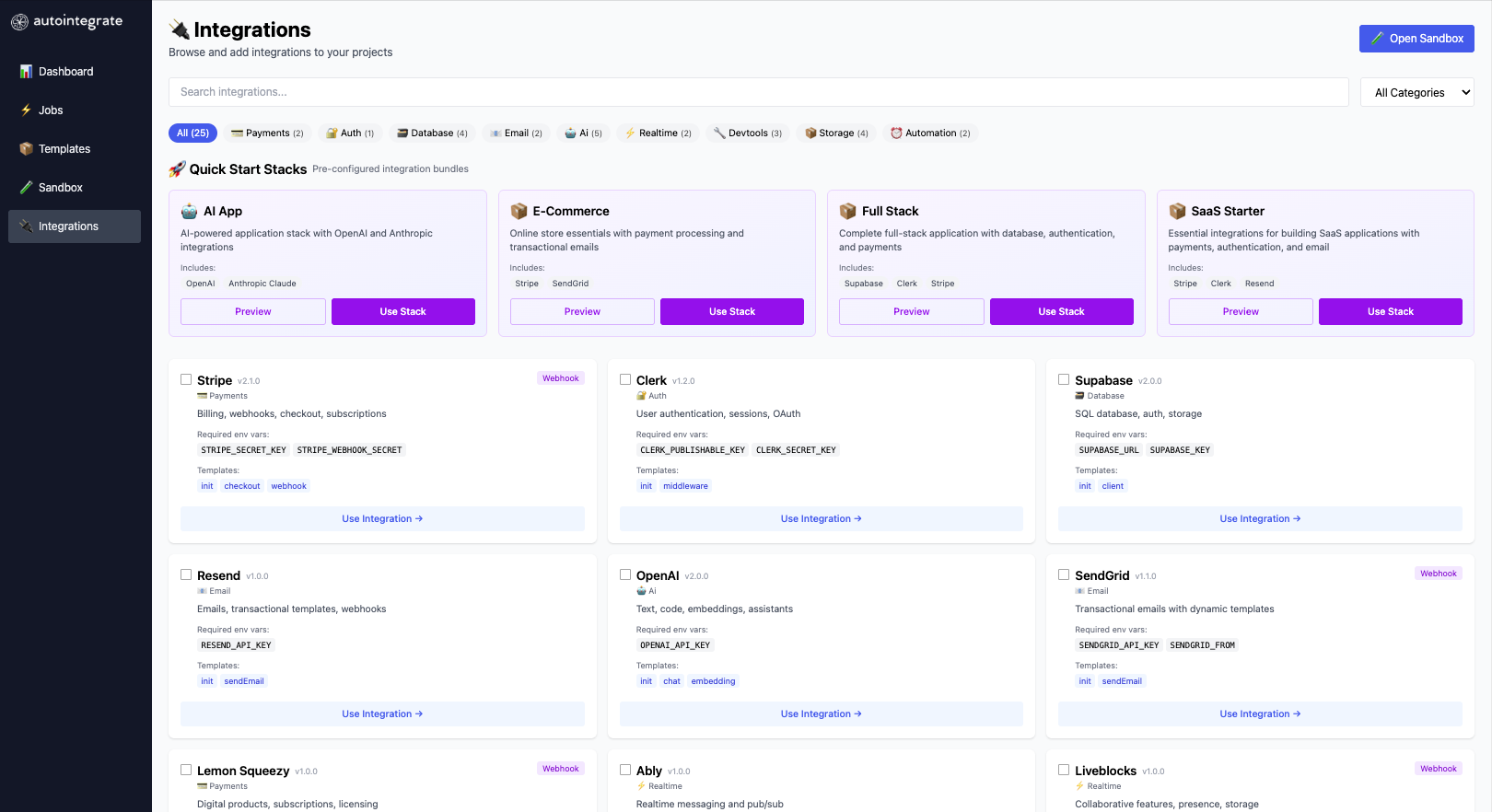AutoIntegrate - Screenshot 3 showing product features and functionality