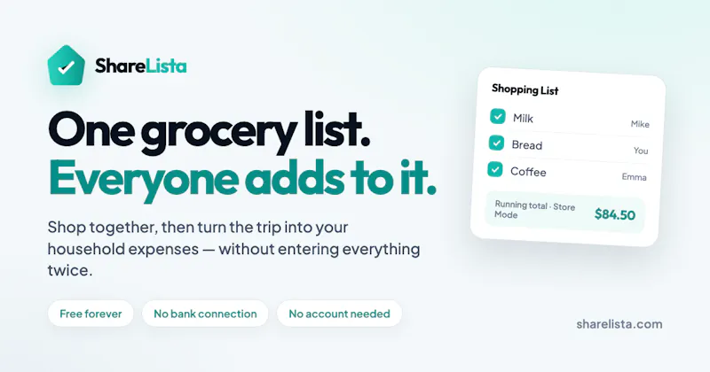 ShareLista screenshot 1