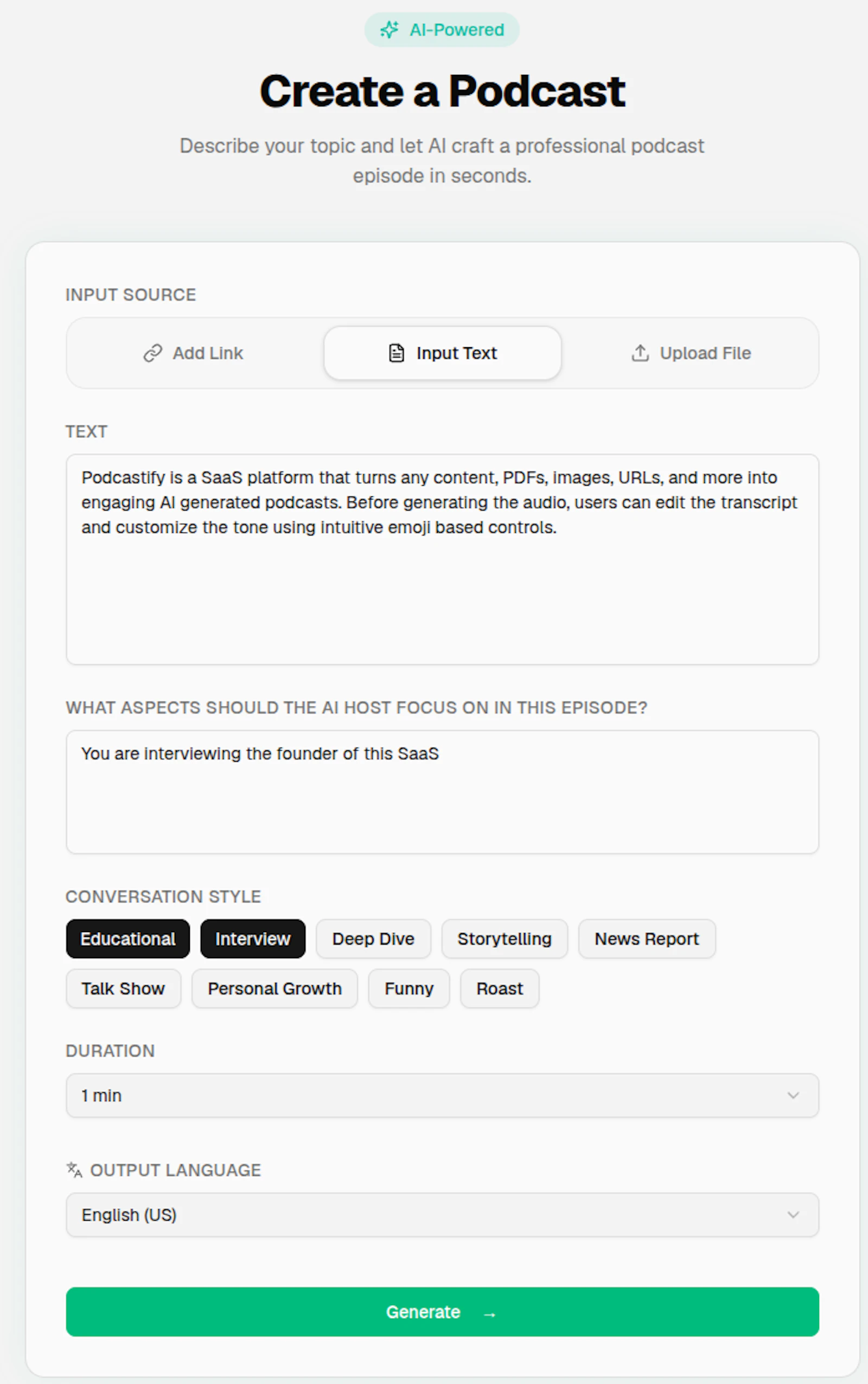 Podcastify screenshot 3