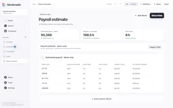 blockmade — Phase 0B v4.6 gallery image