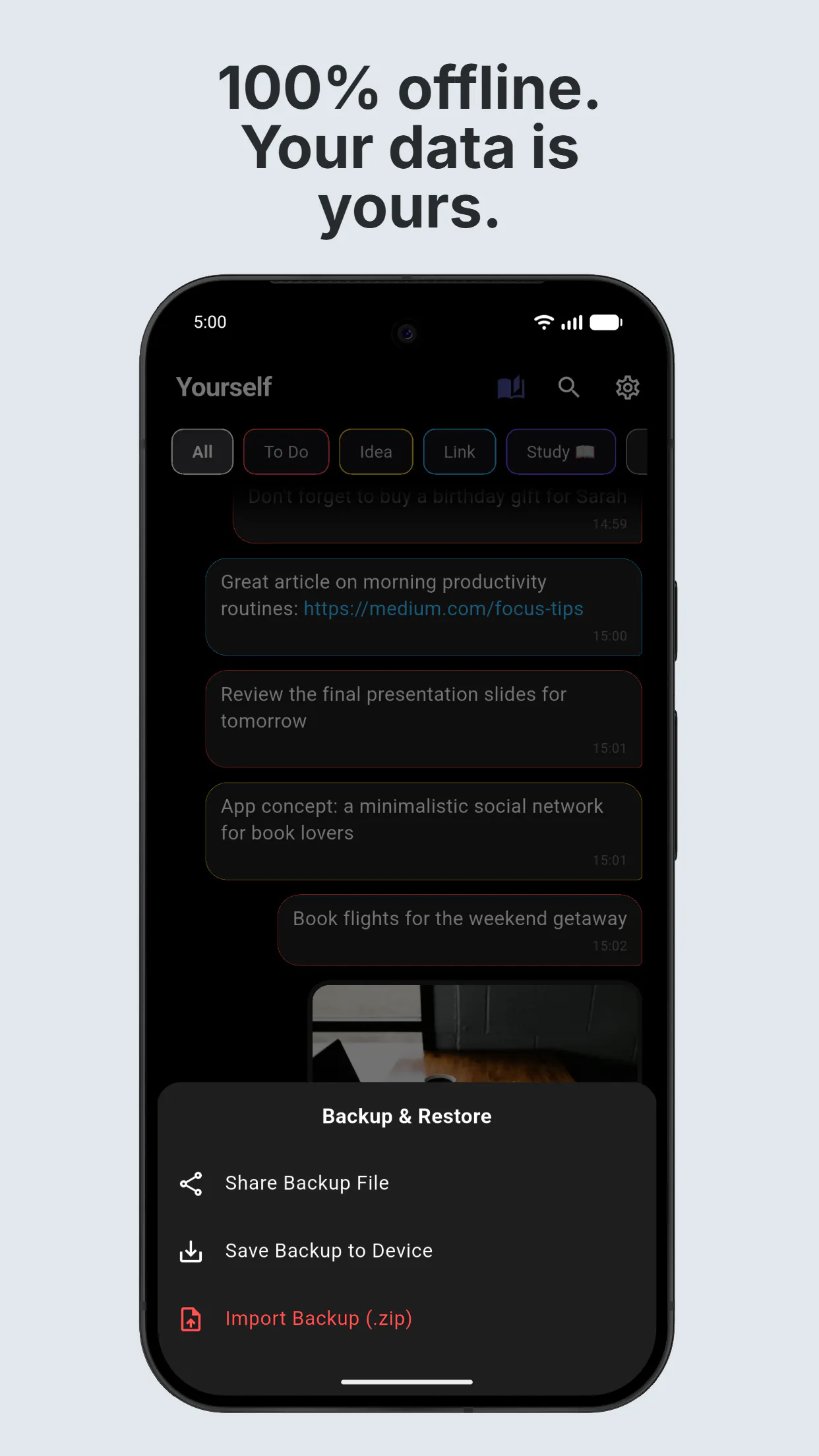 OhMyNote Yourself gallery image