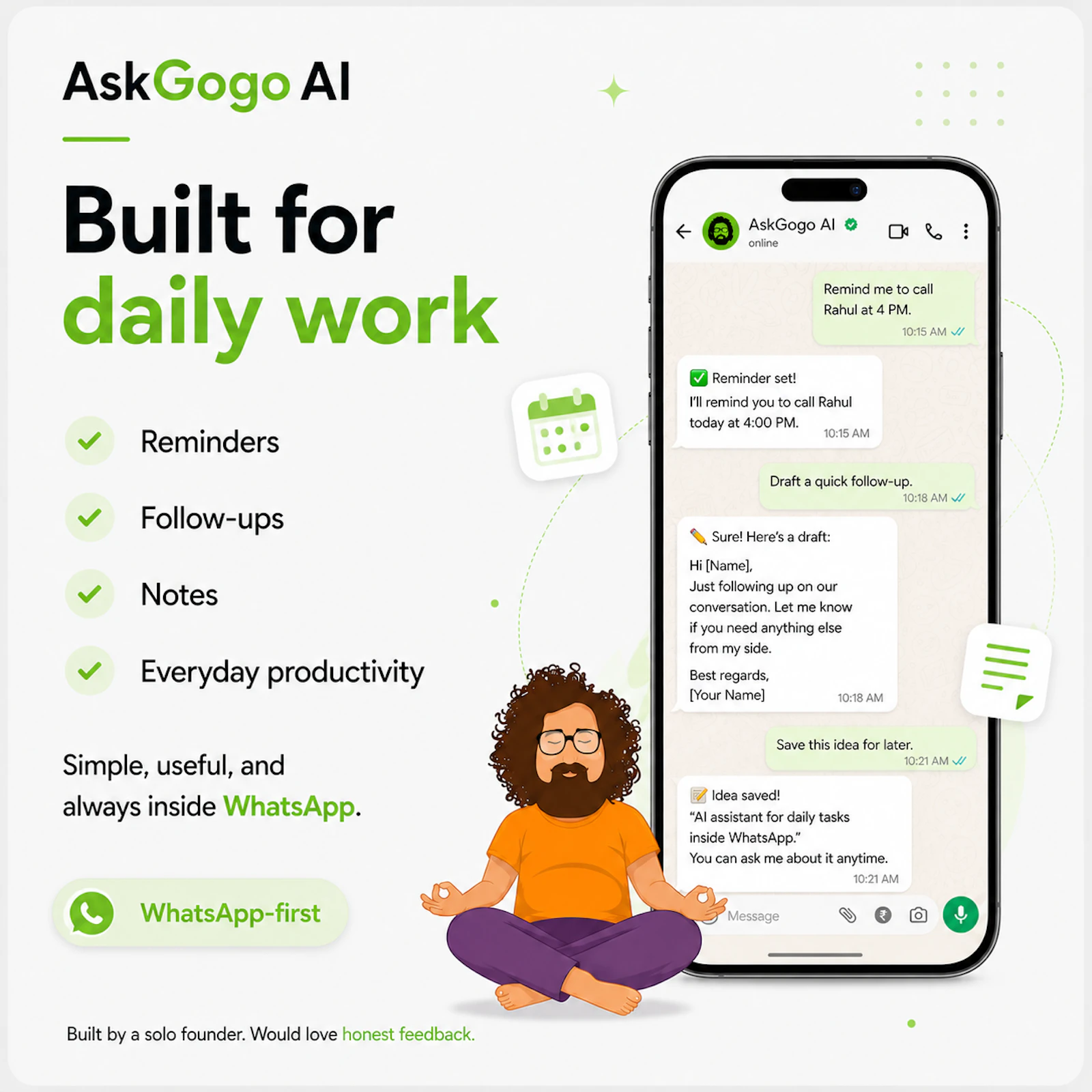 AskGogo AI screenshot 1