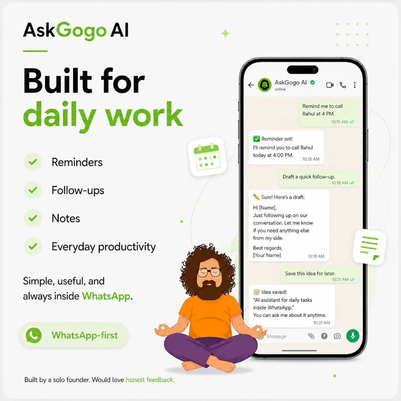 AskGogo AI screenshot 1