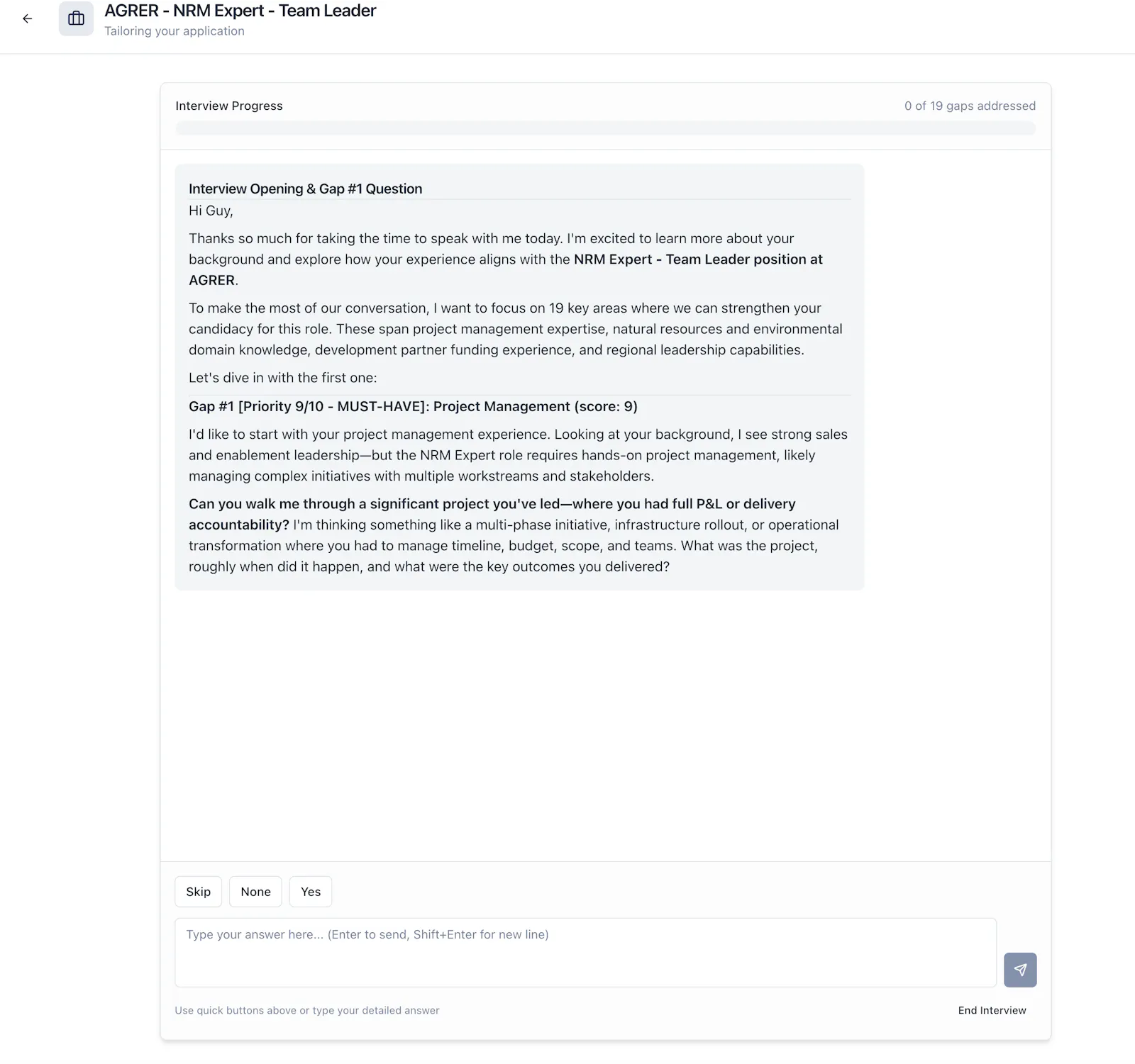 JobTailor screenshot 3