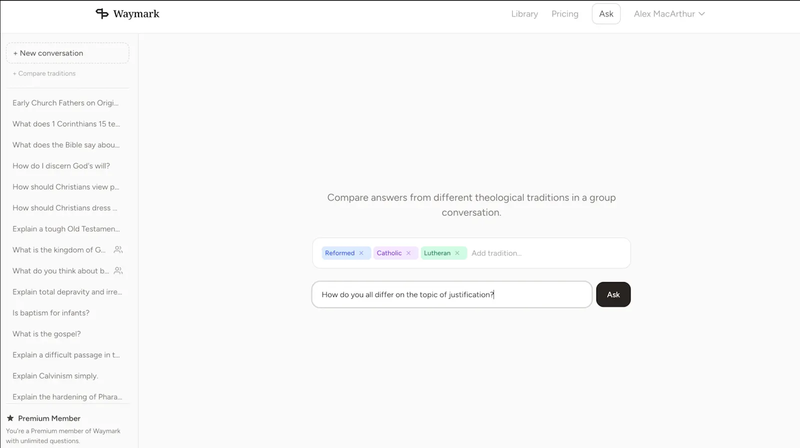 Waymark screenshot 2