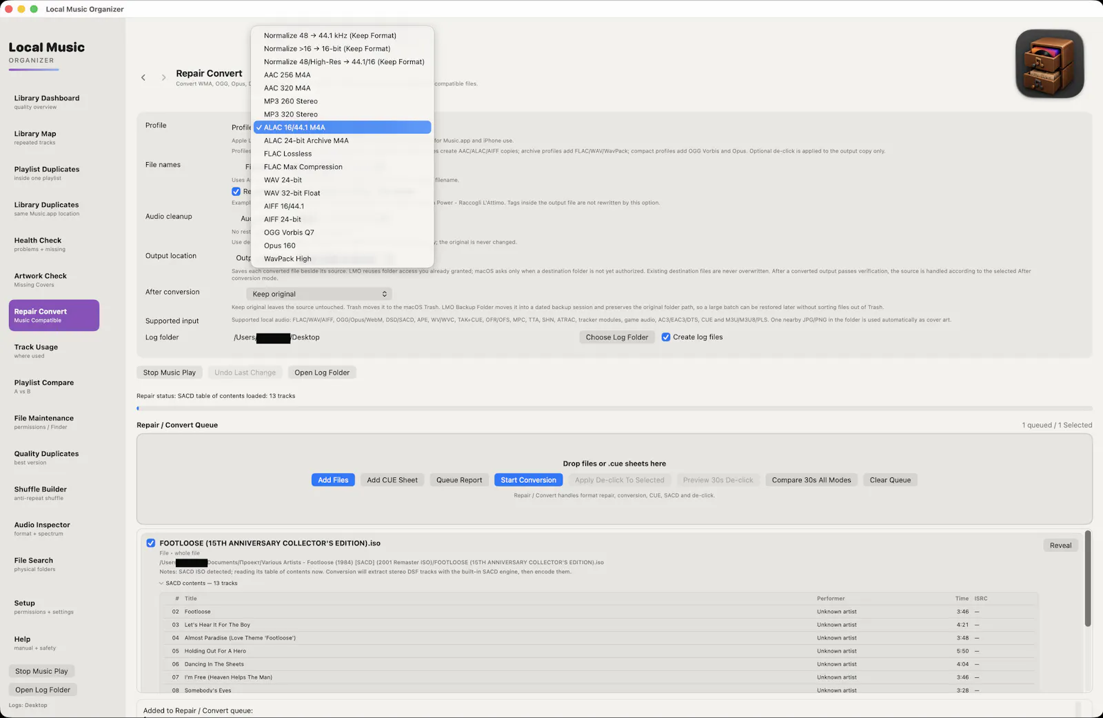 Local Music Organizer for Mac screenshot 12