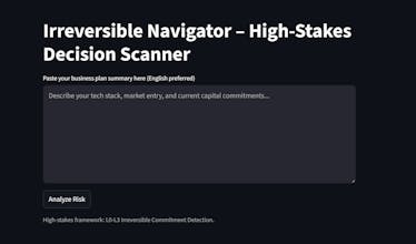Irreversible Navigator Beta gallery image