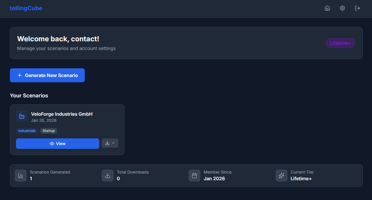 tellingCube 2.0 gallery image