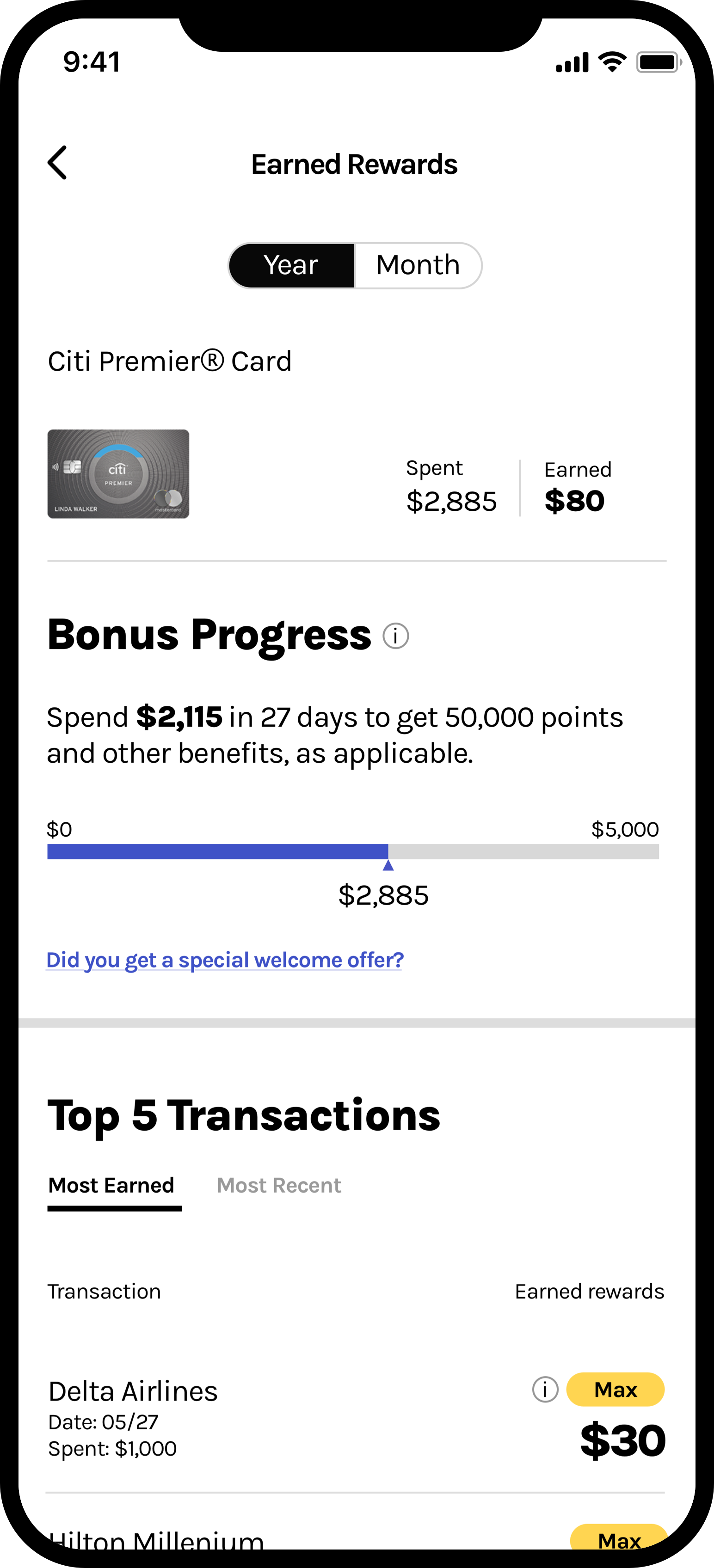 Uthrive: Never miss credit card rewards gallery image
