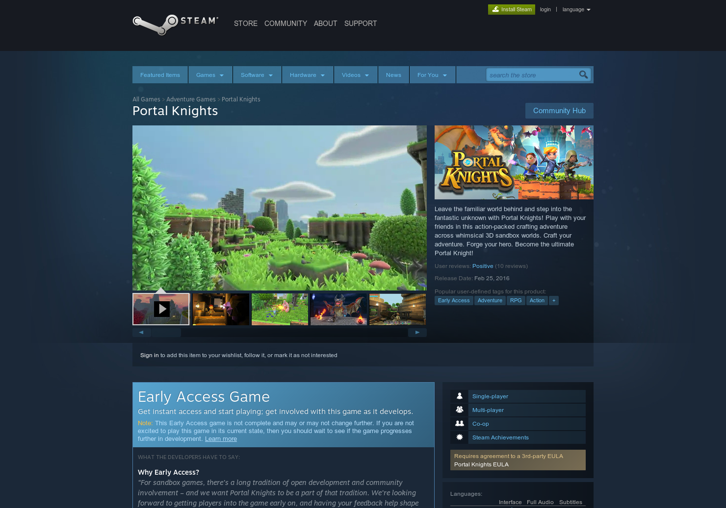 Portal Knights gallery image