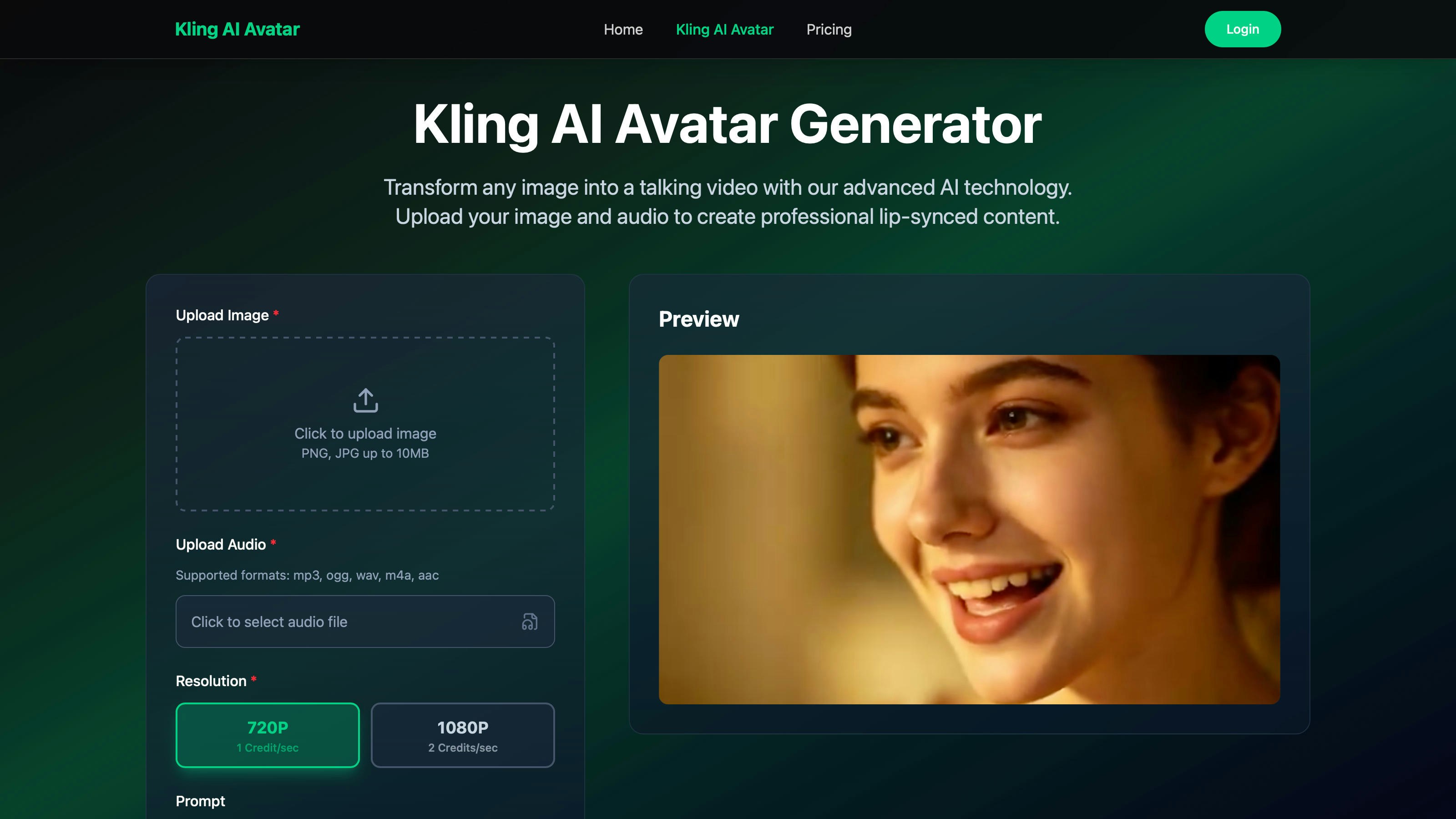 Kling AI Avatar gallery image