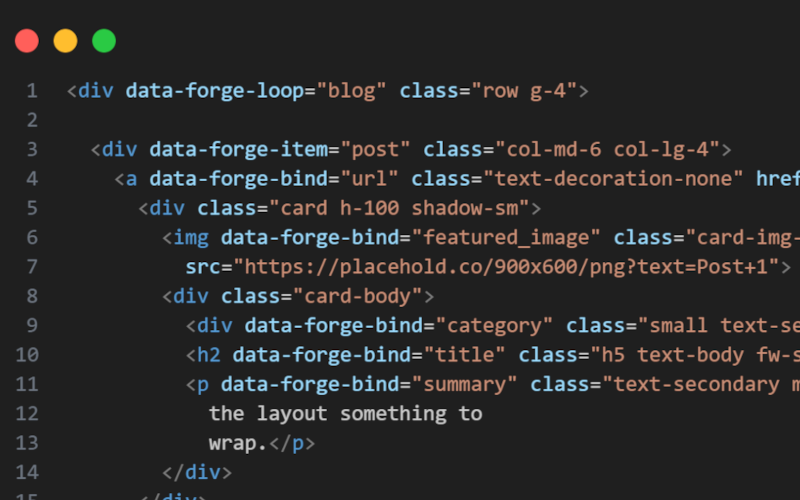 Forge - Screenshot 3 showing product features and functionality