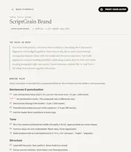 ScriptGrain - Write like you, at scale gallery image