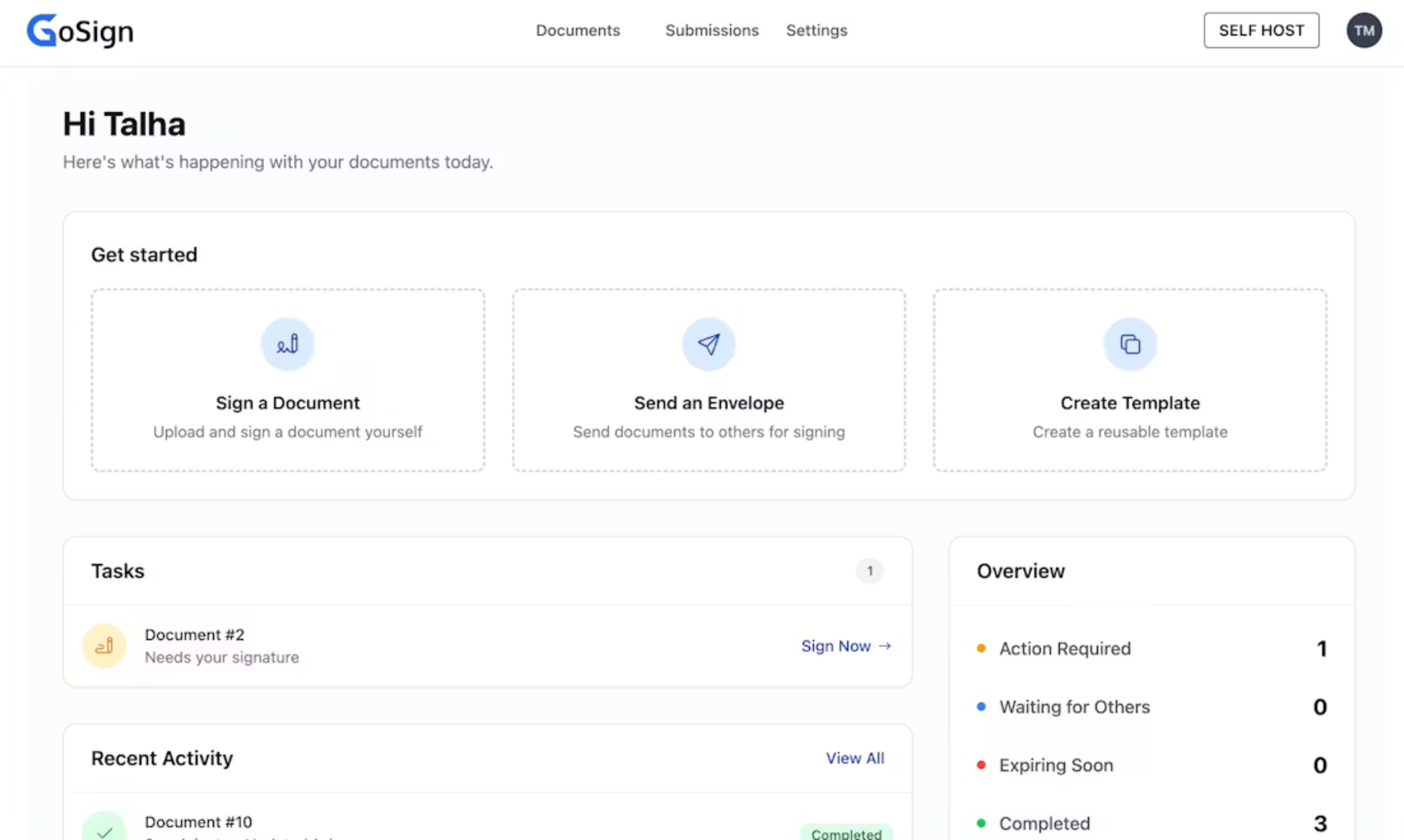 GoSign.work - Screenshot 3 showing product features and functionality