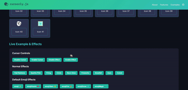 Cursorly.js - Custom... logo