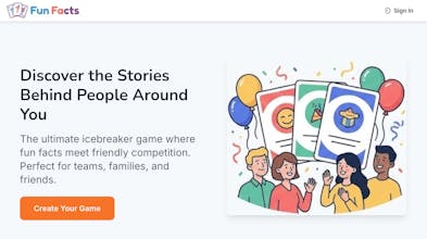 Fun Facts - guess whose fun fact it is! gallery image