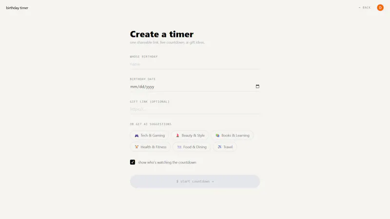 JustWish screenshot 2