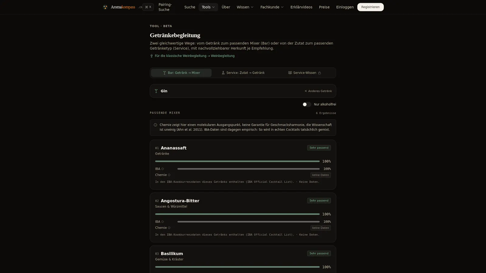 Aromakompass screenshot 5