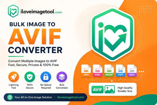 Bulk Photo to AVIF Converter logo