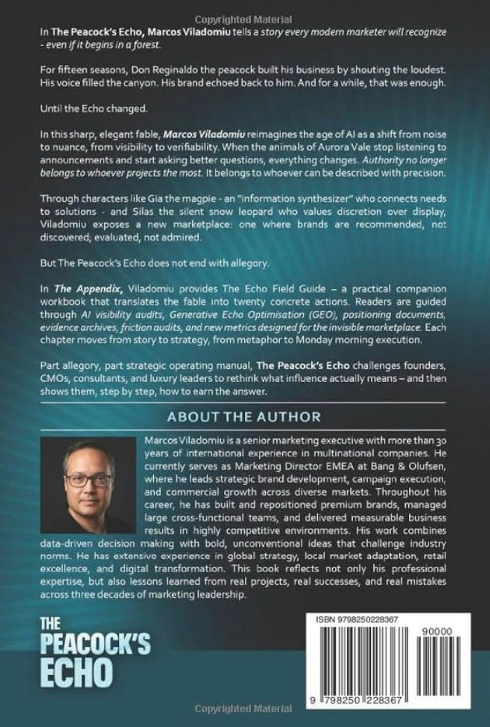 The Peacock's Echo - Screenshot 2 showing product features and functionality