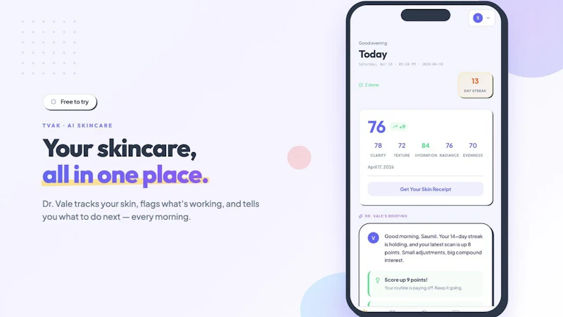 Tvak.ai screenshot 1 (video preview)