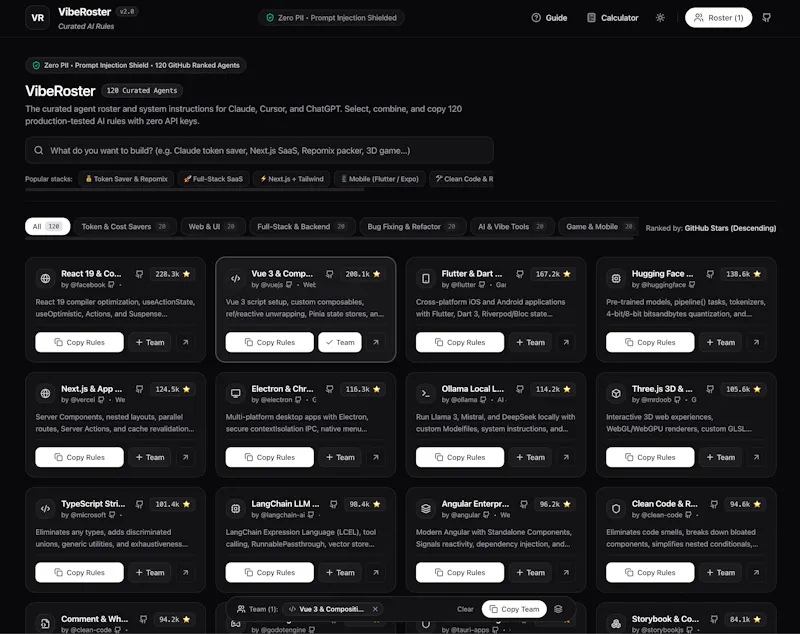 viberoster screenshot 1