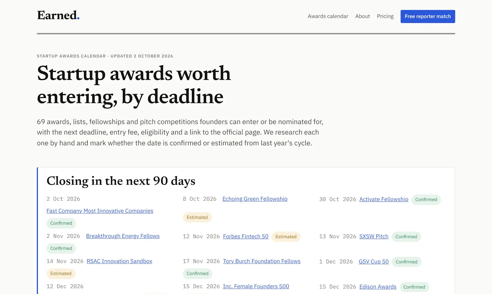 Earned screenshot 4