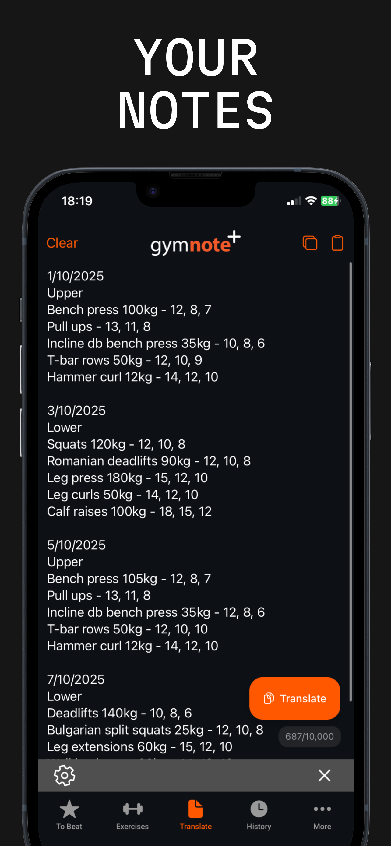 Gym Note Plus gallery image