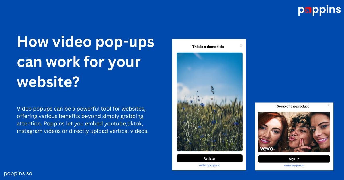Poppins - Erstellen Sie soziale Beweise und vertrauen Sie mit coolen Widgets auf Ihrer Website Medien 5