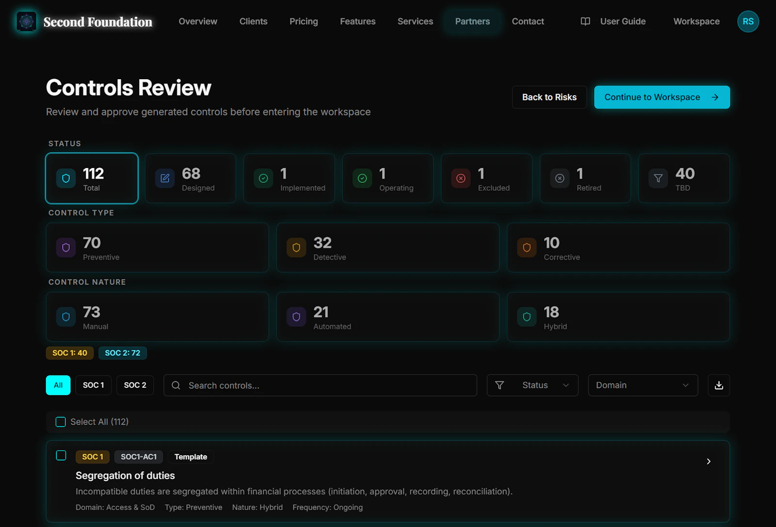 Second Foundation screenshot 3