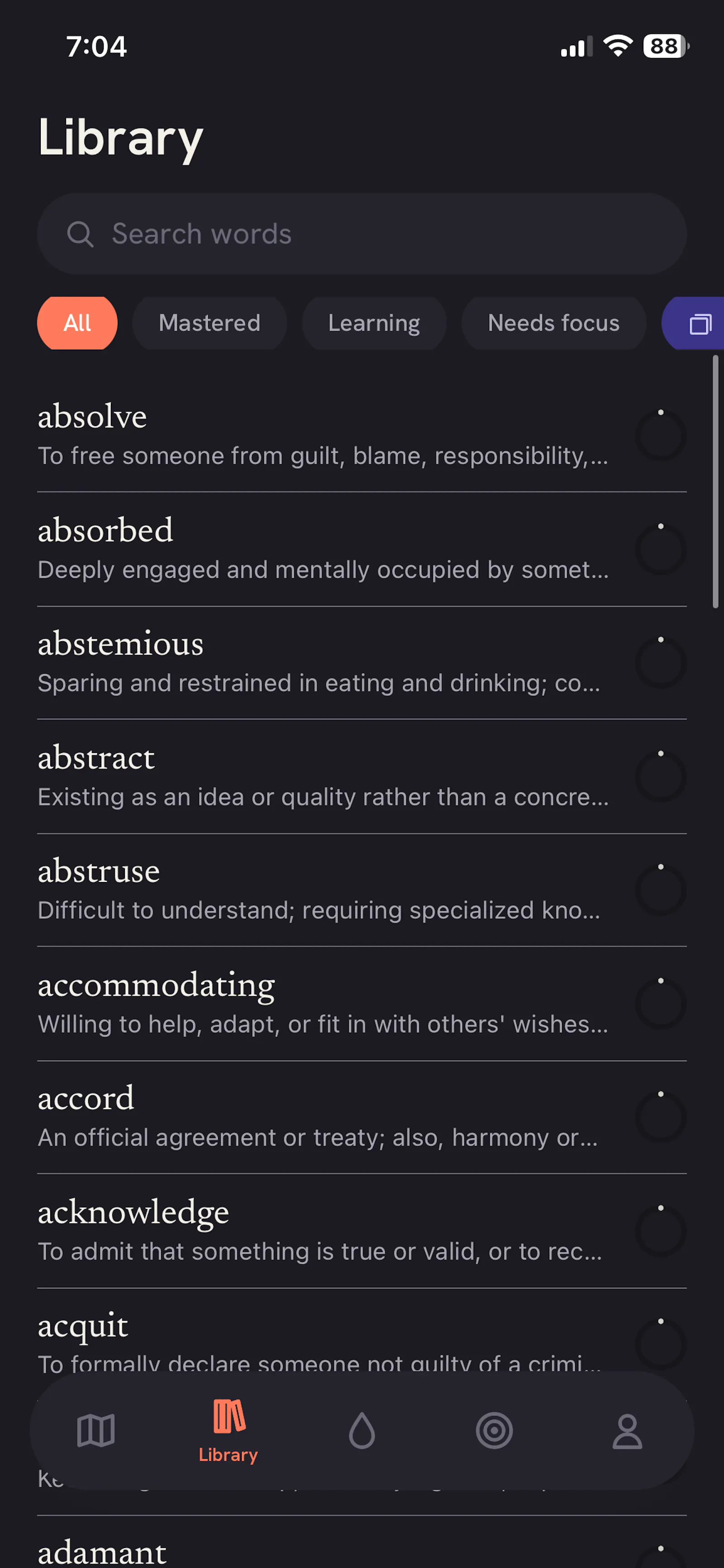 Lex Vocabulary screenshot 3