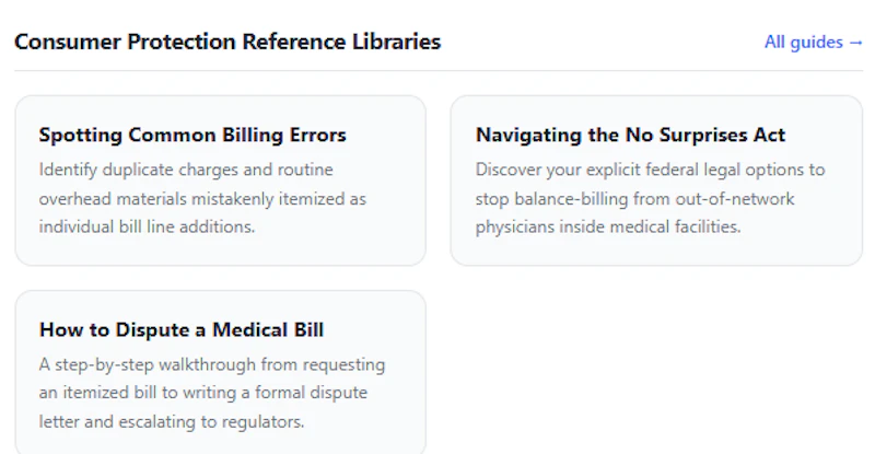 MediShield. Free Medical Bill Checker screenshot 3