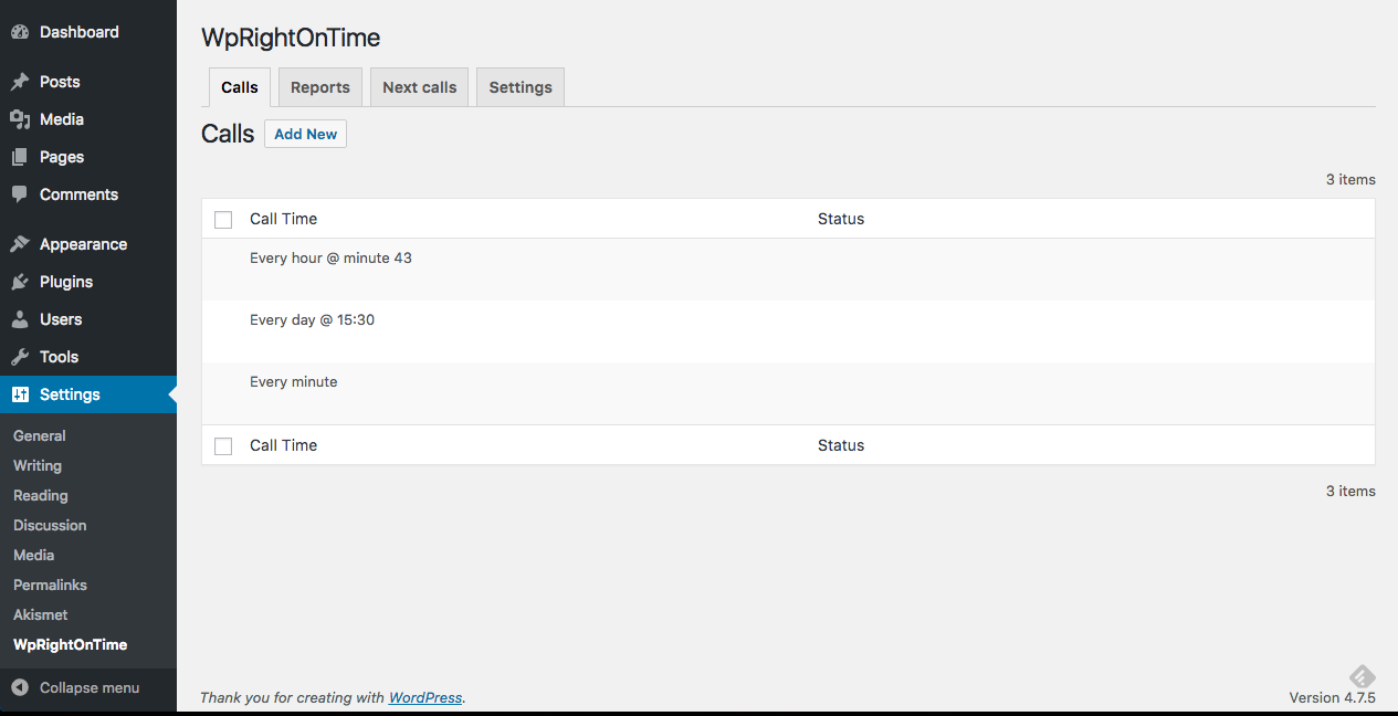 WpRightOnTime gallery image