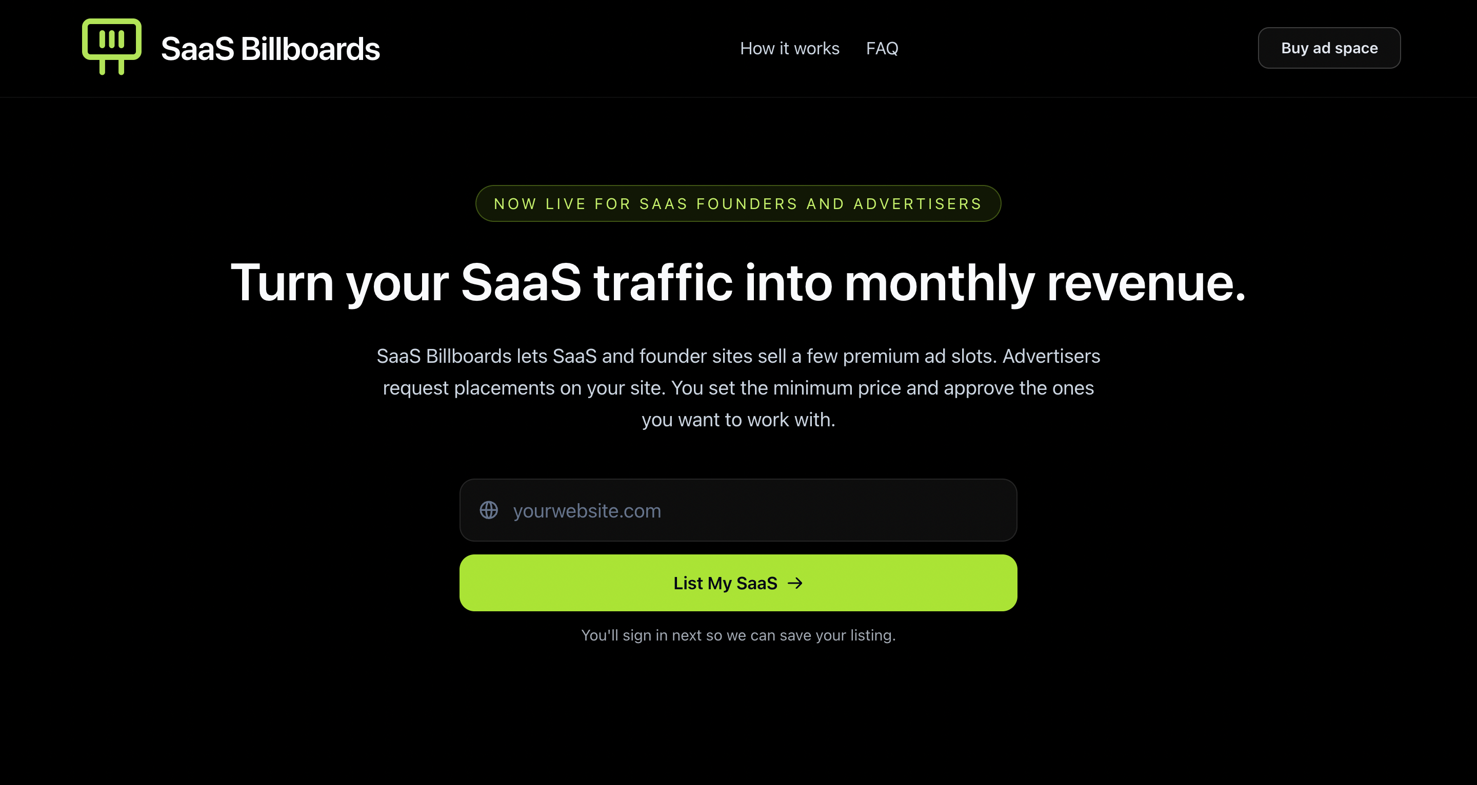 SaaS Billboards gallery image