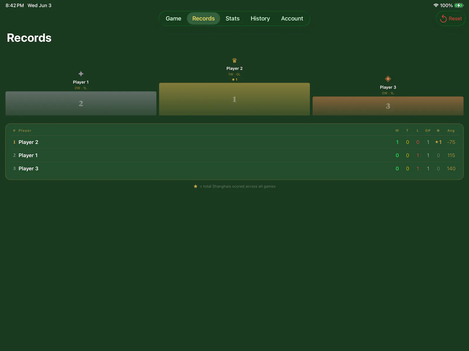 Shanghai Scorekeeper screenshot 3
