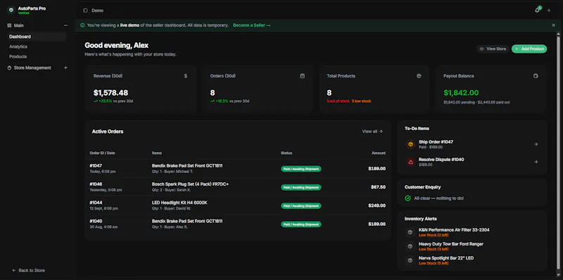 Car Parts Marketplace screenshot 2