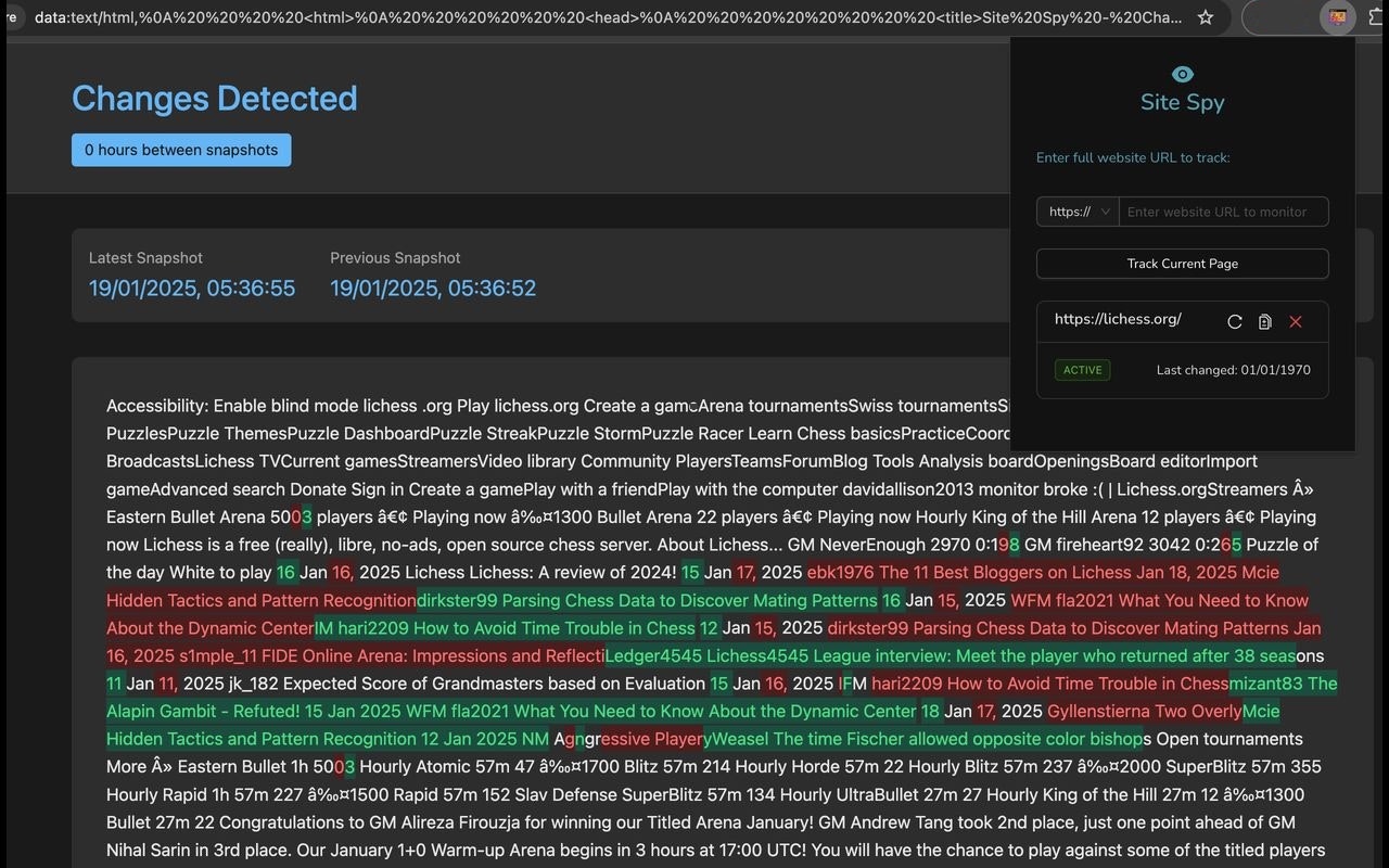 Site Spy Monitor gallery image