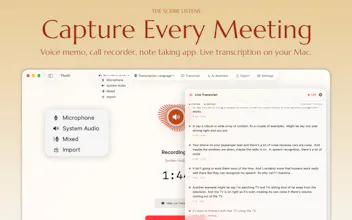 Thoth - Your Private AI Scribe gallery image
