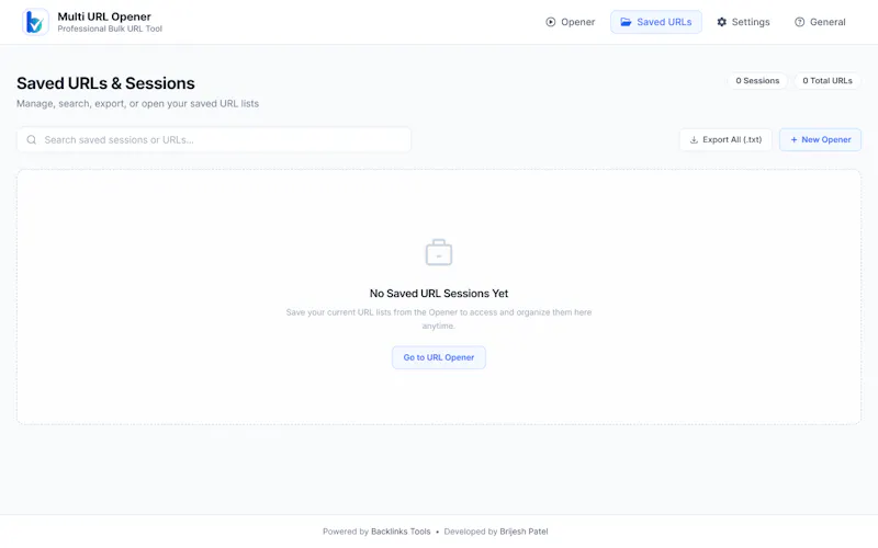 Multi URL Opener screenshot 3
