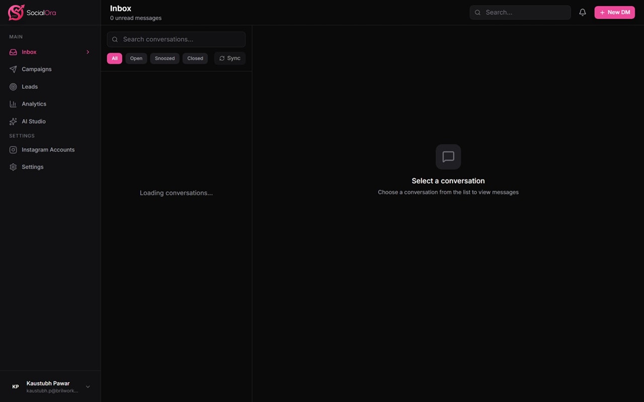 Socialora - Screenshot 2 showing product features and functionality