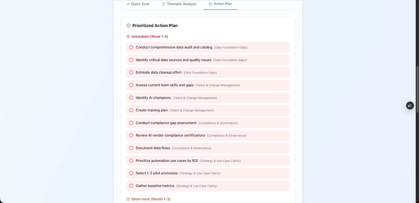 AI Readiness Audit screenshot 7