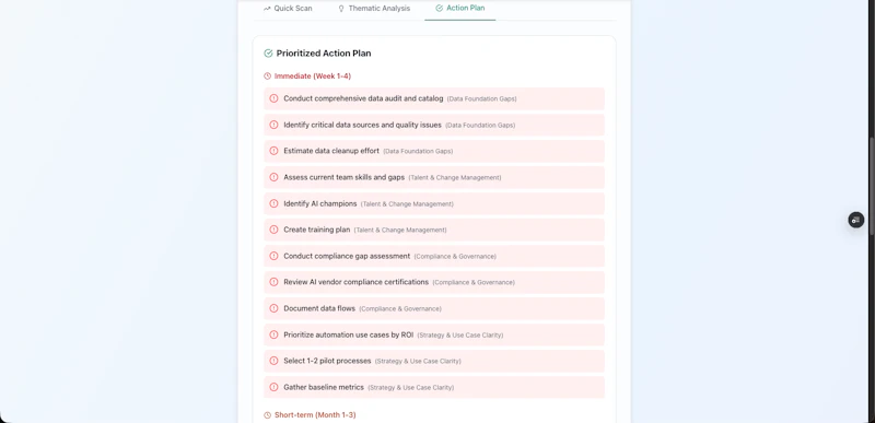 AI Readiness Audit screenshot 7