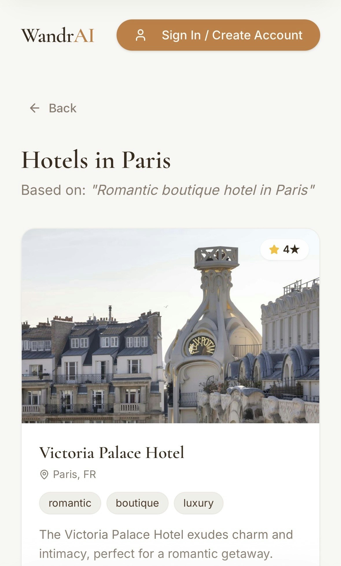 WandrAI gallery image