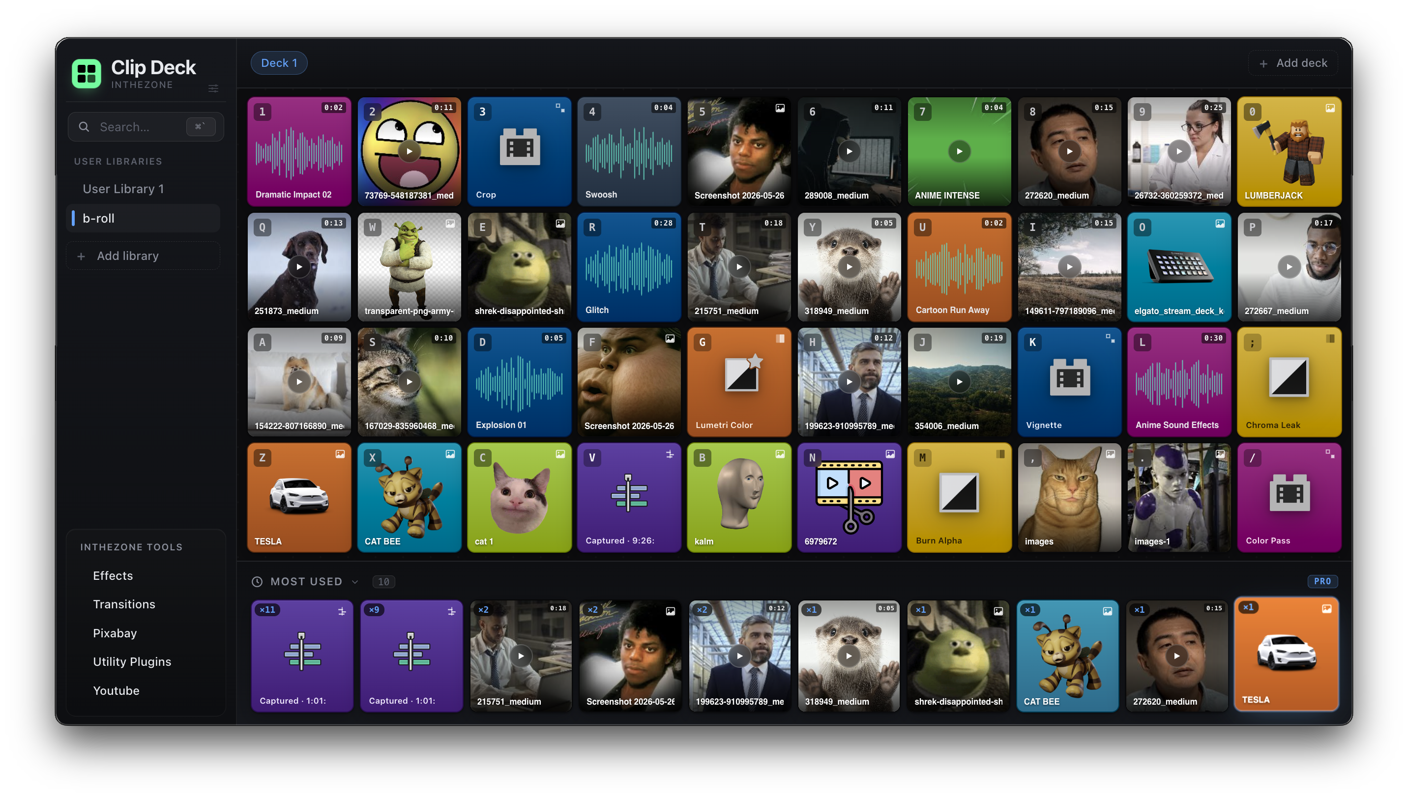 Clip Deck for Premiere Pro gallery image